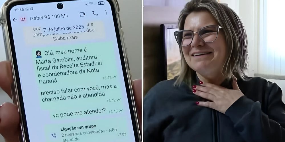 Zeladora passa 15 dias recusando ligações e descobre que contato era aviso de prêmio de R$ 100 mil que ela ganhou em sorteio, no Paraná