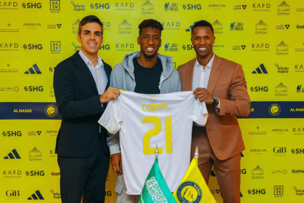 Al-Nassr anuncia contratação de Coman, ex-Bayern de Munique