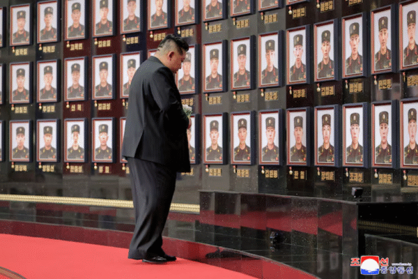 Líder norte-coreano Kim promete ‘vida linda’ para famílias de ‘mártires’ mortos na Rússia