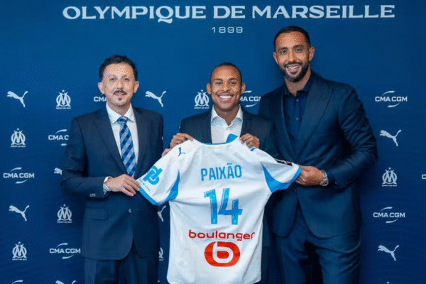 Olympique de Marselha anuncia contratação de Igor Paixão