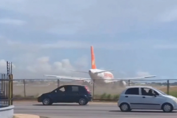 Avião do presidente da Venezuela derruba cerca em aeroporto e provoca preocupações