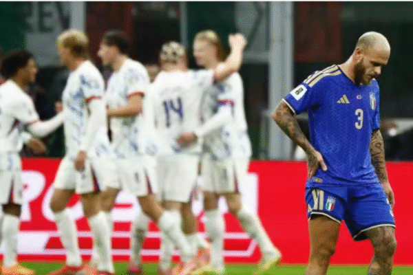 Itália sofre humilhante derrota para Noruega e enfrenta repescagem para Copa do Mundo 2026