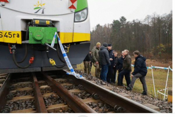 Polônia denuncia sabotagem em ferrovia vital para ajuda à Ucrânia