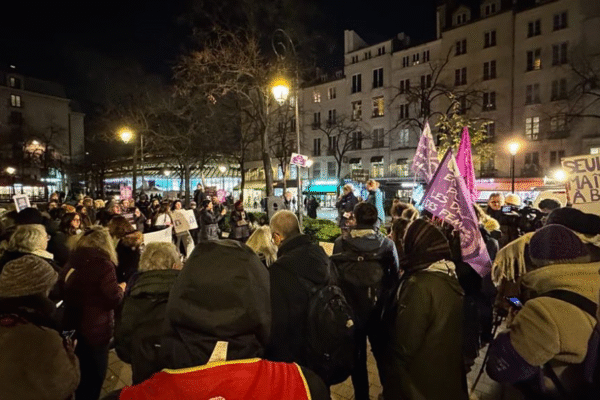 Manifestantes em Paris exortam o governo a agir diante do aumento alarmante da violência de gênero